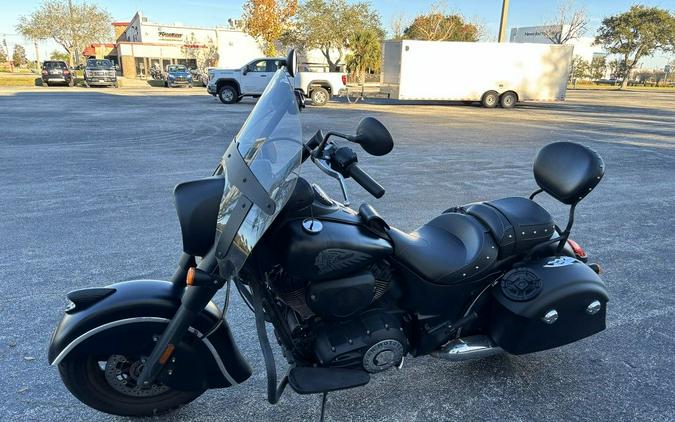 2018 Indian Motorcycle® Chief Dark Horse® ABS Thunder Black Smoke