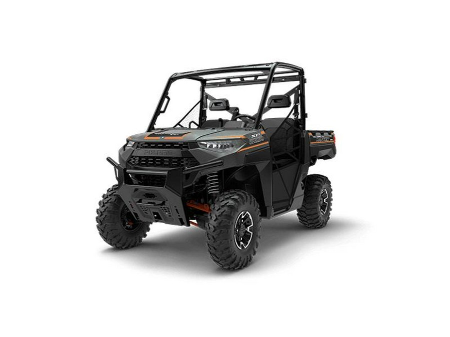 2018 Polaris® Ranger XP® 1000 EPS Matte Titanium Metallic