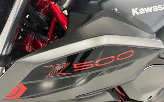 2024 Kawasaki Z500 SE ABS