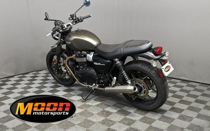 2019 Triumph Street Twin Matt Ironstone GRAY