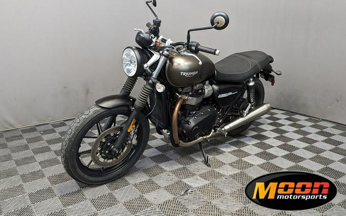 2019 Triumph Street Twin Matt Ironstone GRAY