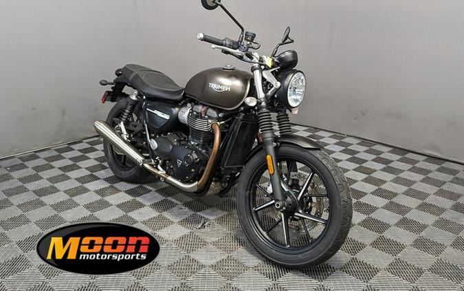 2019 Triumph Street Twin Matt Ironstone GRAY