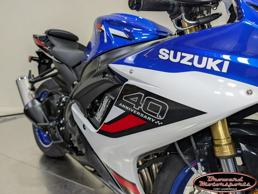2027 Suzuki GSX-R750Z 40th Anniversary Edition