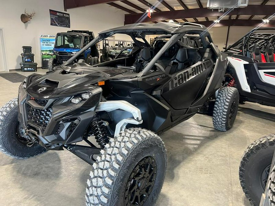 2024 Can-Am® Maverick R X RS with Smart-Shox Triple Black