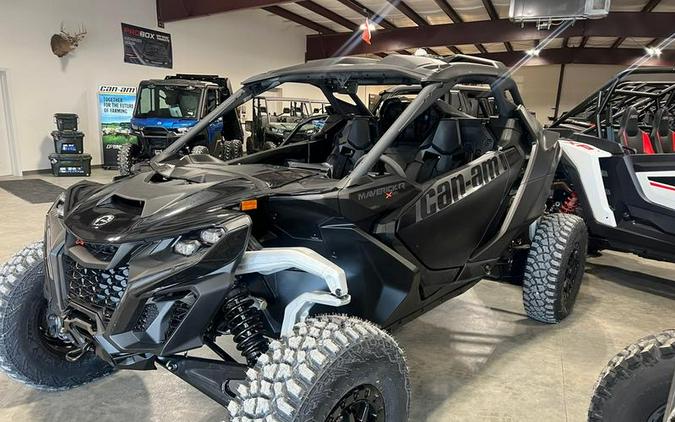 2024 Can-Am® Maverick R X RS with Smart-Shox Triple Black