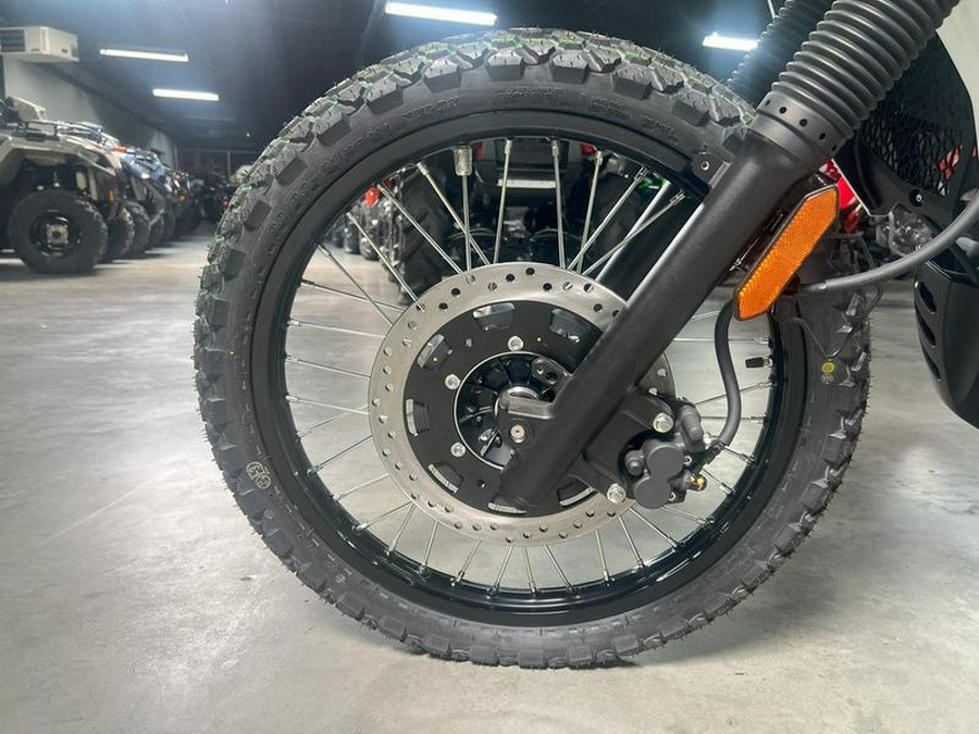 2025 Kawasaki KLR®650 Pearl Crystal White/Metallic Carbon Gray