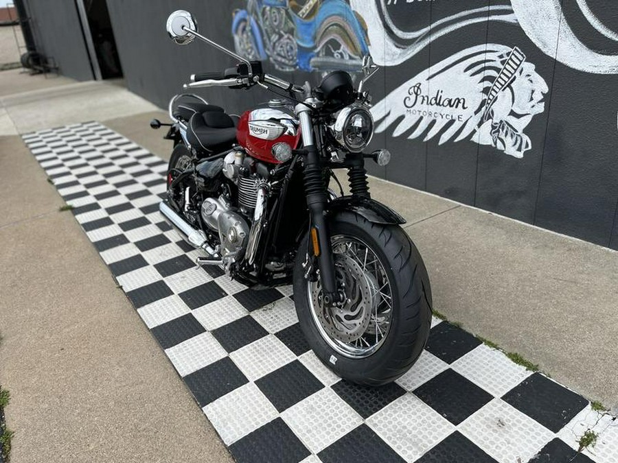 2023 Triumph Bonneville Speedmaster Chrome Edition Diablo Red