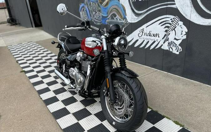 2023 Triumph Bonneville Speedmaster Chrome Edition Diablo Red