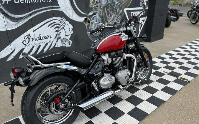 2023 Triumph Bonneville Speedmaster Chrome Edition Diablo Red