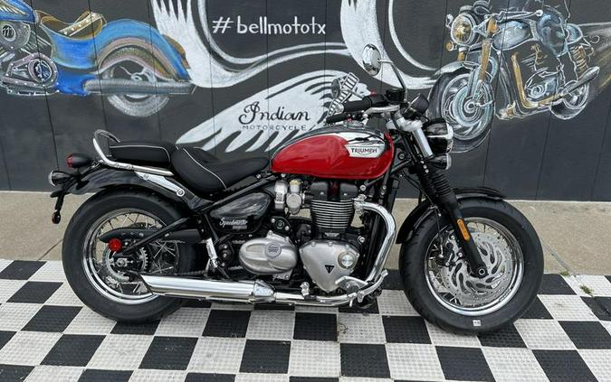 2023 Triumph Bonneville Speedmaster Chrome Edition Diablo Red