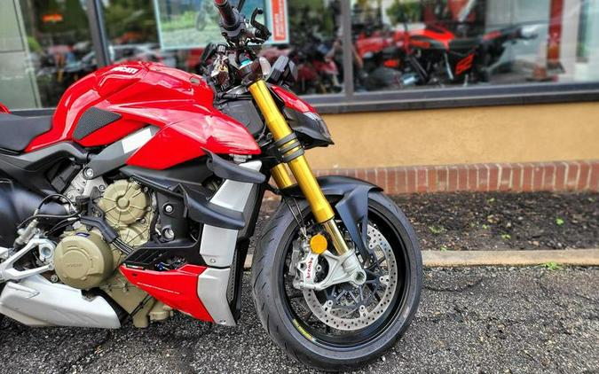 2021 Ducati Streetfighter V4 S Ducati Red