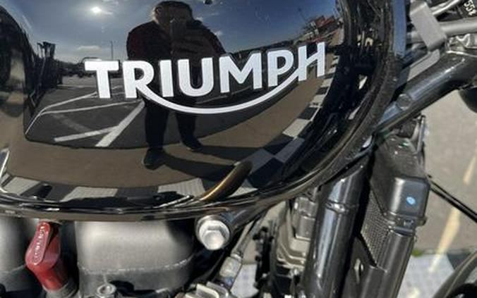 2023 Triumph Speed Twin 900 Jet Black