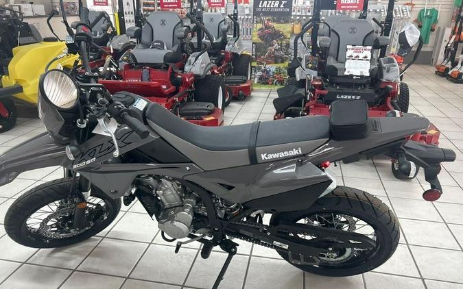 2025 Kawasaki BATTLE GRAY KLX300SM