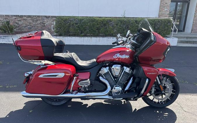 2026 Indian Pursuit Limited Sunset Red Metallic