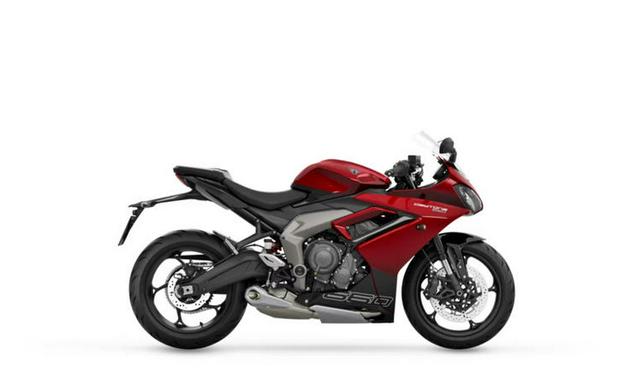 2025 Triumph DAYTONA 660 CARNIVAL RED / SAPPHIRE BLACK