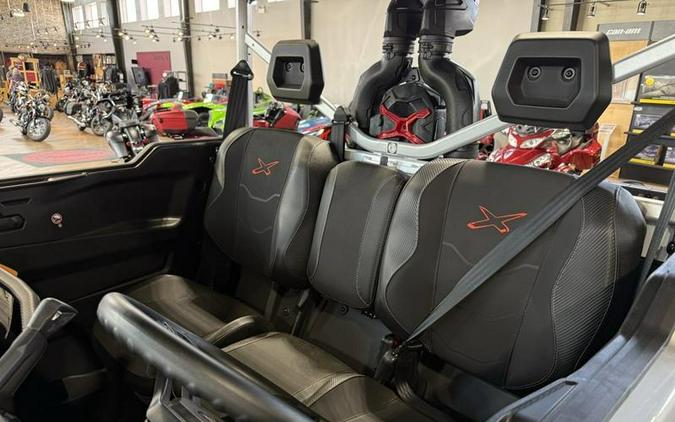 2025 Can-Am® Defender X mr with Half-Doors HD10 Hyper Silver & Legion Red