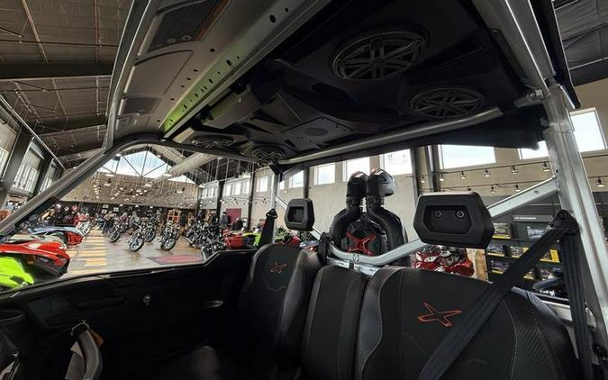 2025 Can-Am® Defender X mr with Half-Doors HD10 Hyper Silver & Legion Red