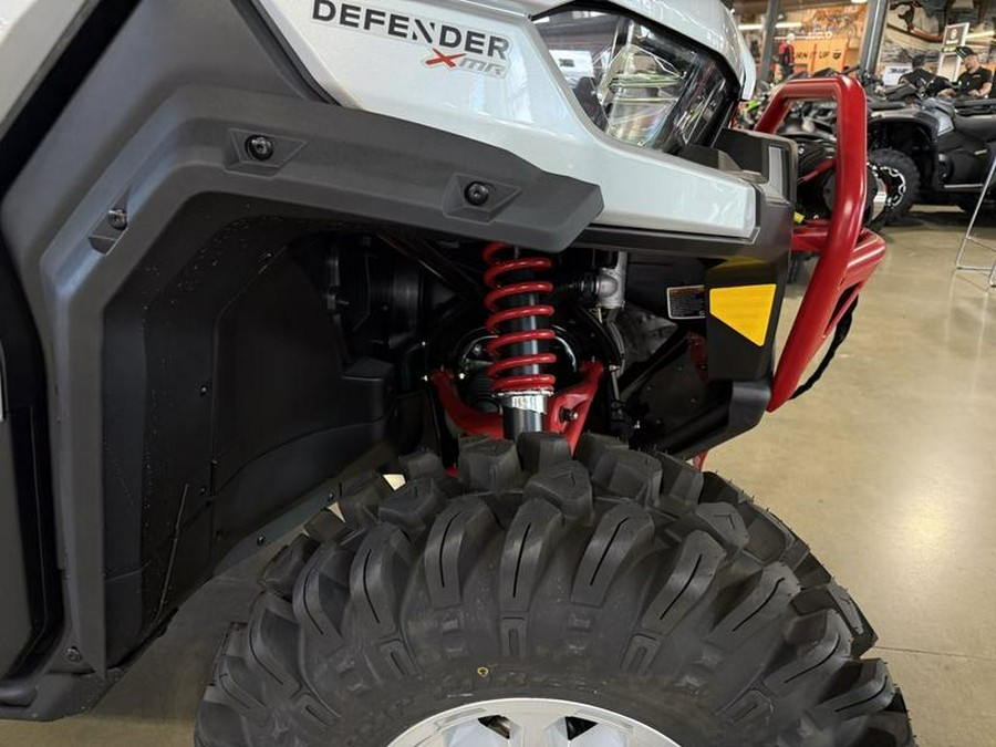 2025 Can-Am® Defender X mr with Half-Doors HD10 Hyper Silver & Legion Red