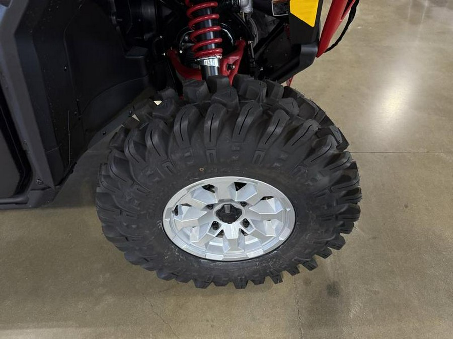 2025 Can-Am® Defender X mr with Half-Doors HD10 Hyper Silver & Legion Red