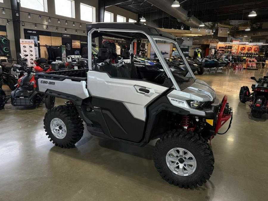 2025 Can-Am® Defender X mr with Half-Doors HD10 Hyper Silver & Legion Red