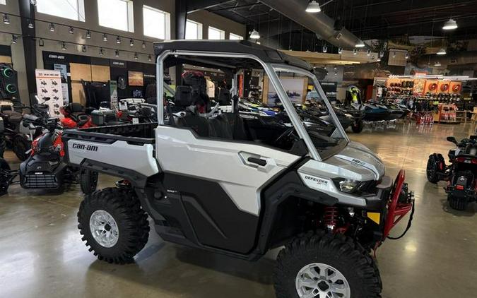 2025 Can-Am® Defender X mr with Half-Doors HD10 Hyper Silver & Legion Red