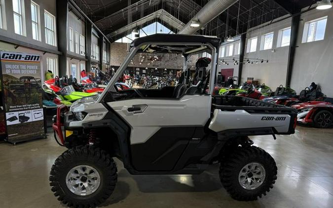 2025 Can-Am® Defender X mr with Half-Doors HD10 Hyper Silver & Legion Red