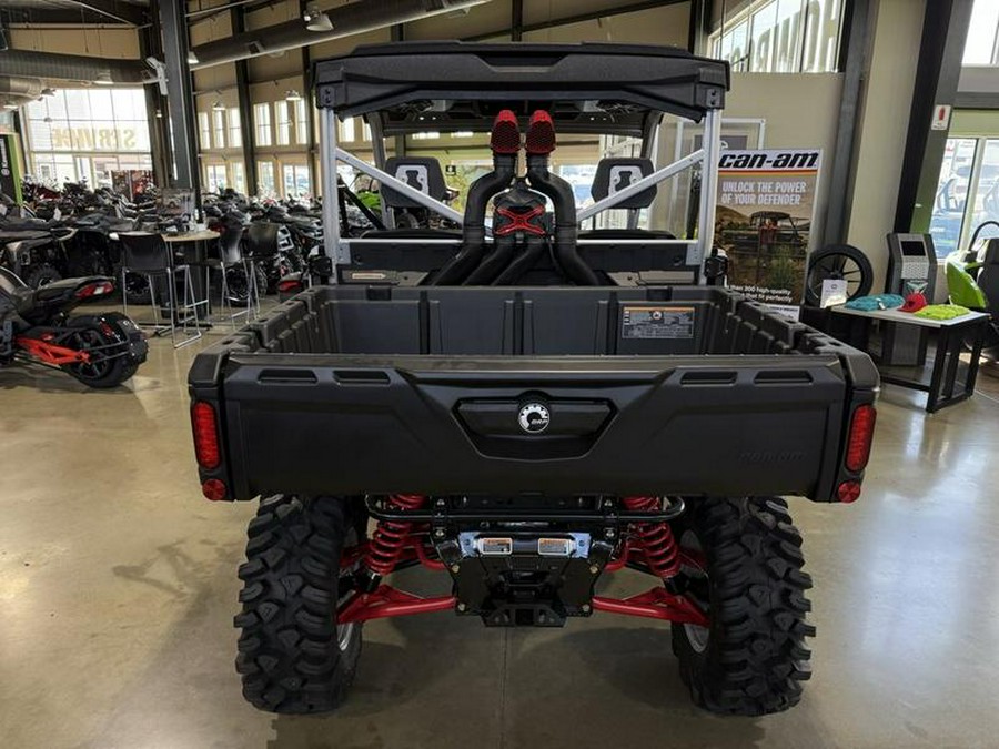 2025 Can-Am® Defender X mr with Half-Doors HD10 Hyper Silver & Legion Red