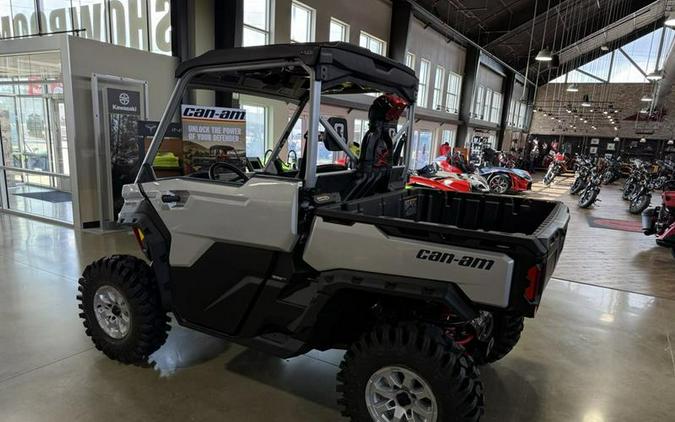 2025 Can-Am® Defender X mr with Half-Doors HD10 Hyper Silver & Legion Red