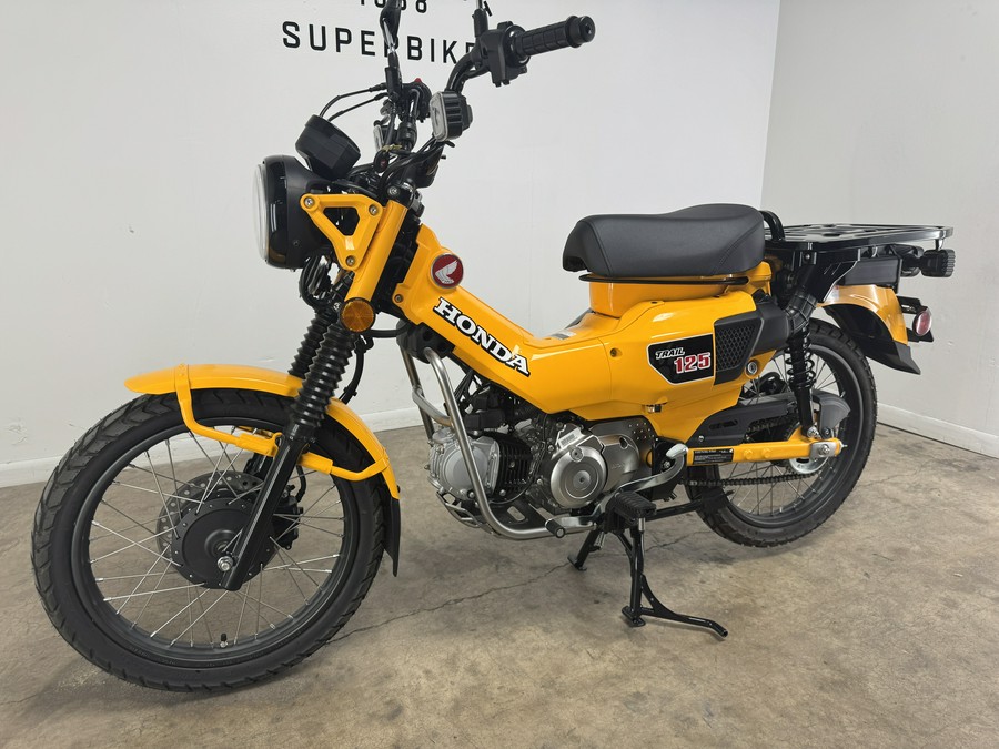 2024 Honda Trail125 CT125A Turmeric Yellow - 101816
