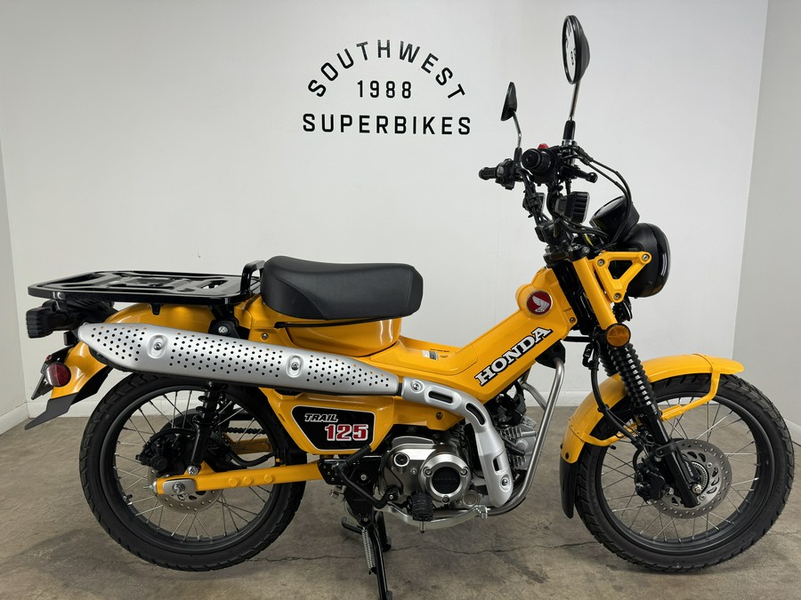 2024 Honda Trail125 CT125A Turmeric Yellow - 101816