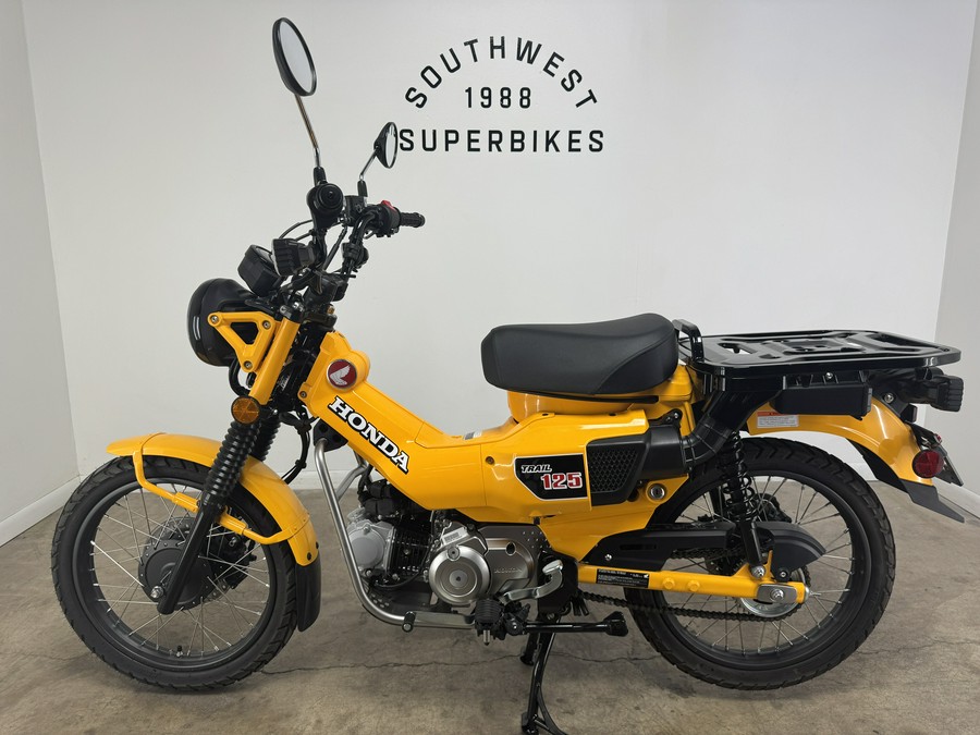 2024 Honda Trail125 CT125A Turmeric Yellow - 101816
