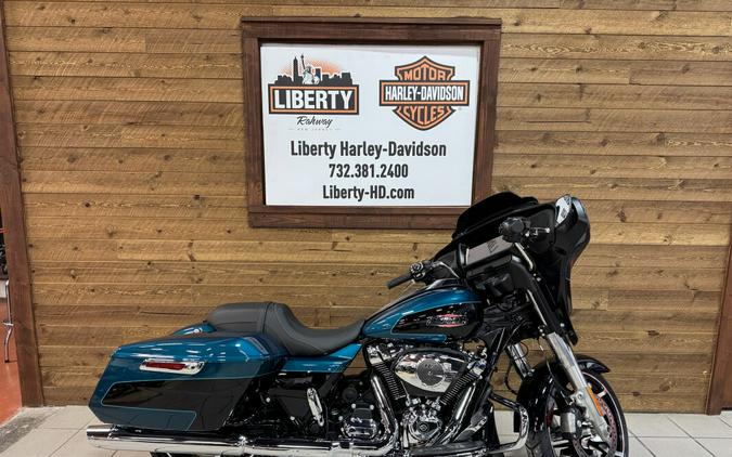 2026 Harley-Davidson® Street Glide® Teal Thunder / Vivid Black Chrome Trim FLHX
