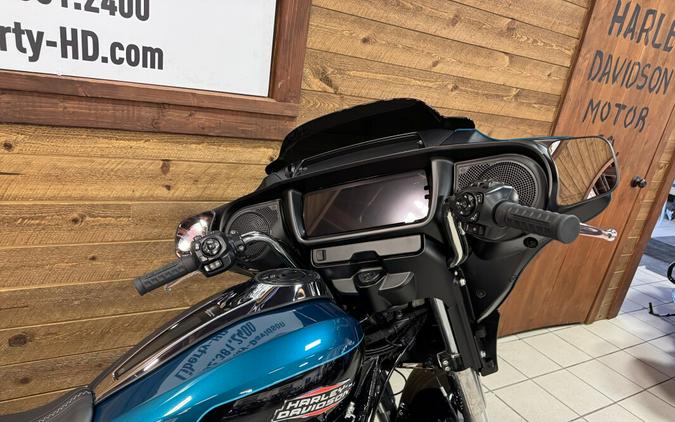 2026 Harley-Davidson® Street Glide® Teal Thunder / Vivid Black Chrome Trim FLHX