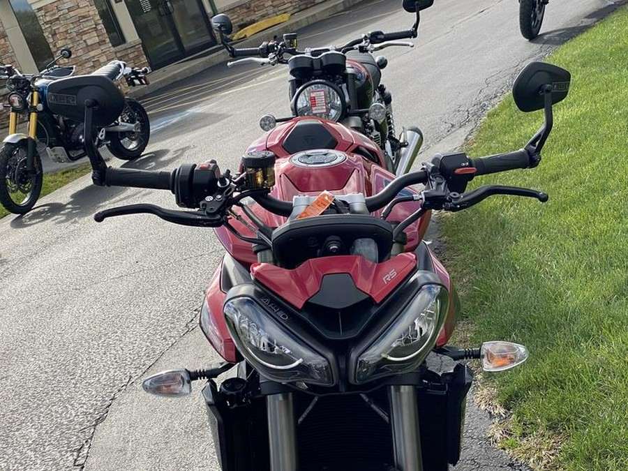 2024 Triumph Street Triple 765 RS Carnival Red