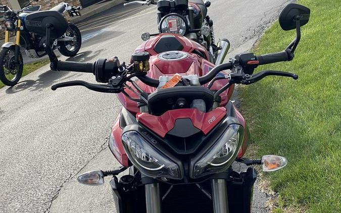 2024 Triumph Street Triple 765 RS Carnival Red