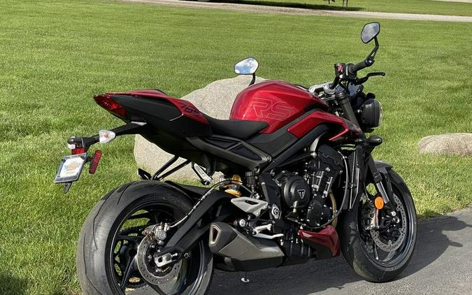 2024 Triumph Street Triple 765 RS Carnival Red