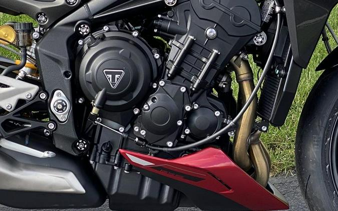 2024 Triumph Street Triple 765 RS Carnival Red