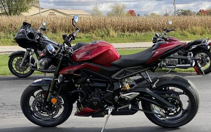 2024 Triumph Street Triple 765 RS Carnival Red