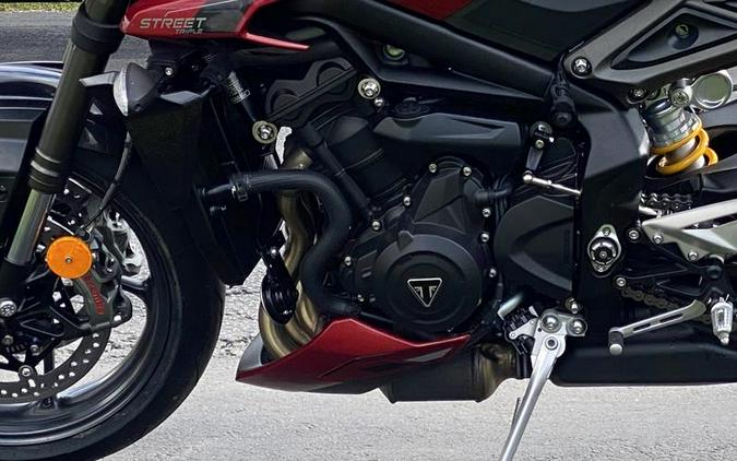 2024 Triumph Street Triple 765 RS Carnival Red