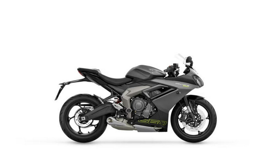 2025 Triumph DAYTONA 660 SATIN GRANITE / SATIN JET BLACK