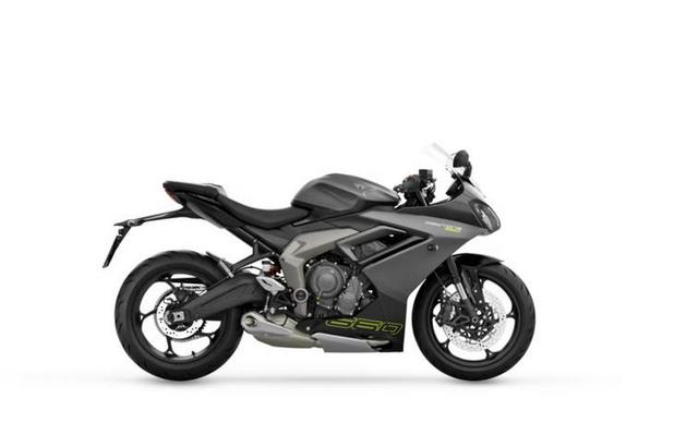 2025 Triumph DAYTONA 660 SATIN GRANITE / SATIN JET BLACK