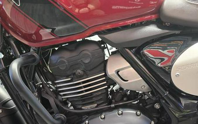 2024 Triumph Scrambler 400 X Phantom Black / Silver Ice