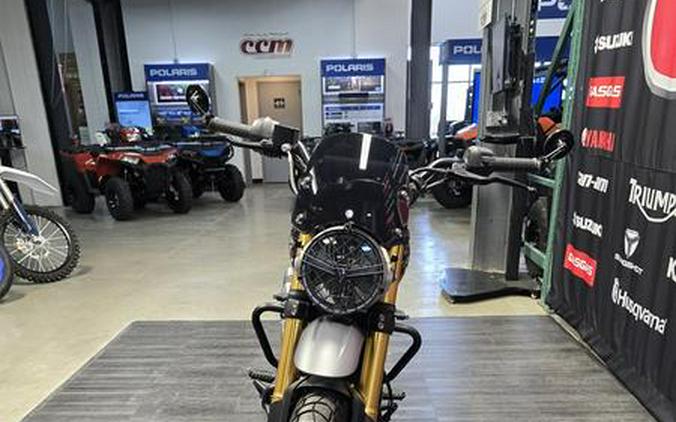 2024 Triumph Scrambler 400 X Phantom Black / Silver Ice