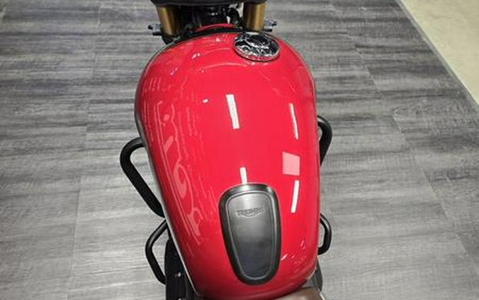 2024 Triumph Scrambler 400 X Phantom Black / Silver Ice