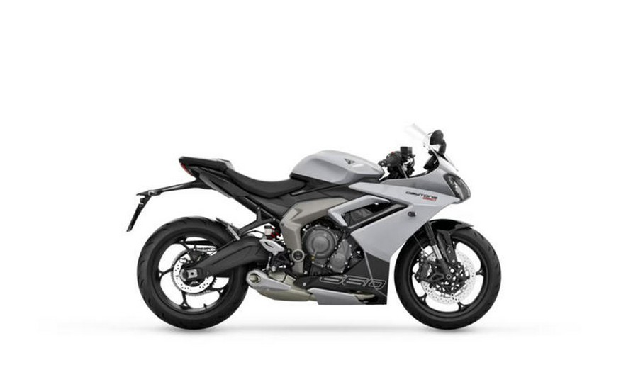 2025 Triumph DAYTONA 660 SNOWDONIA WHITE / SAPPHIRE BLACK