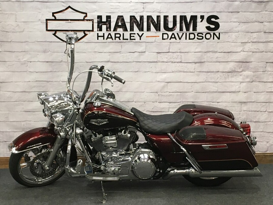 2015 Harley-Davidson Road King T Myst Red Sunglo/Black Cayenne Sun FLHR