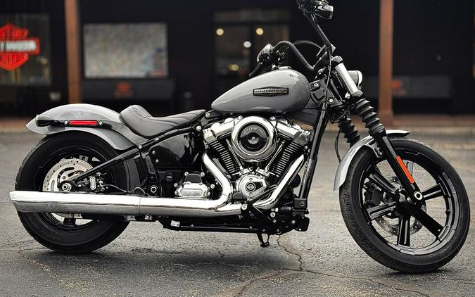 2026 Harley-Davidson® Street Bob® Dark Billiard Gray Chrome Cast Wheels