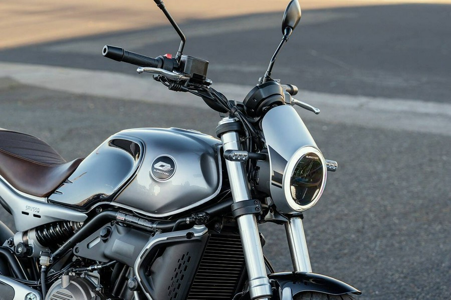 2023 QJMotor SRV550 silver
