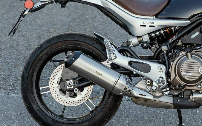 2023 QJMotor SRV550 silver
