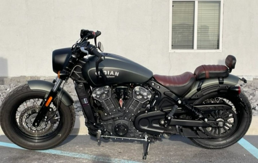 2021 Indian Motorcycle® Scout® Bobber ABS Alumina Jade Smoke for sale